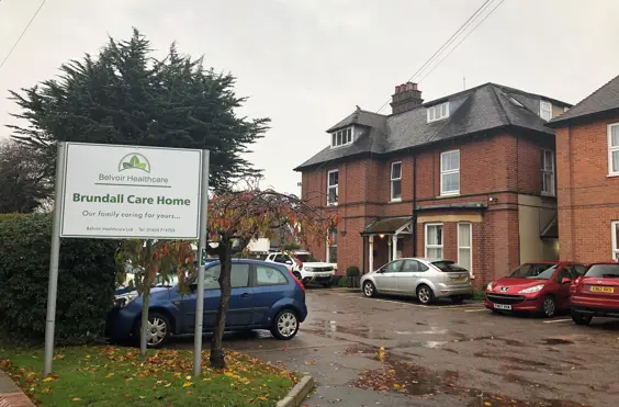Belvoir House - outside view of care home